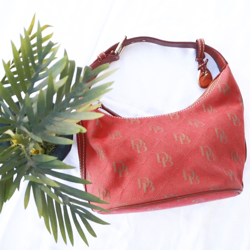 Dooney & Bourke Signature Mini Bucket Purse